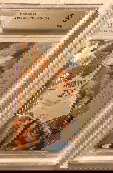 1995-96 SP Kevin Garnett RC BGS 9 Mint