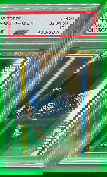 2019 Topps Fernando Tatis Jr. #410 Gold /2019 PSA 10