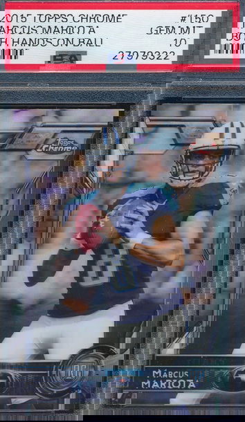 2015 Topps Chrome 150 Marcus Mariota RC PSA 10 GEM MT 9322