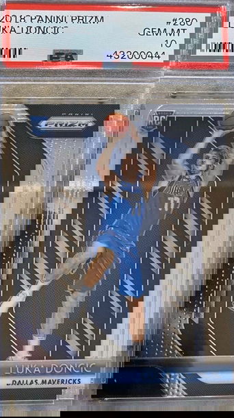 2018 Panini Prizm Luka Doncic Rc! PSA 10!