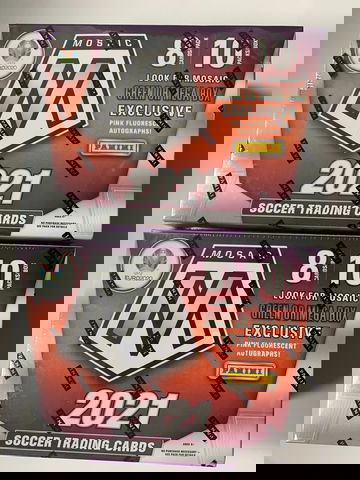 2021 Panini Mosaic UEFA Euro 2020 SOCCER  Target  Mega Box lot of 2