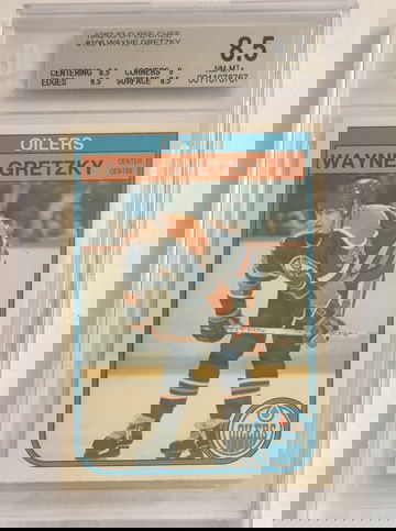 WAYNE GRETZKY 1982-83 #106 OPC BGS 8.5