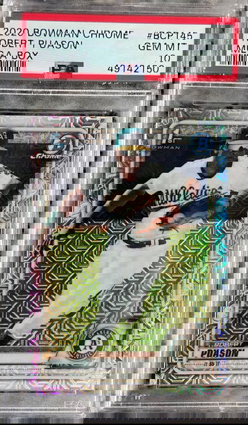 2020 Bowman Chrome Mega Box Robert Puason PSA 10