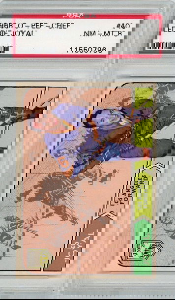 1968 OPC O-Pee-Chee Eddie Joyal #40 PSA 8 P1263