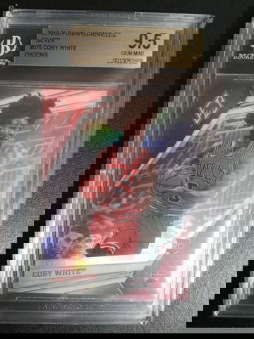 2019-20 Panini Chronicles Phoenix silver #576 Coby White RC BGS 9.5
