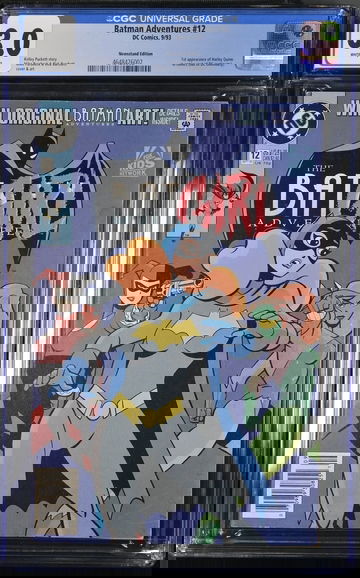 Batman Adventures #12 1st print NEWSSTAND 1st Harley Quinn 1992 DC CGC 3.0