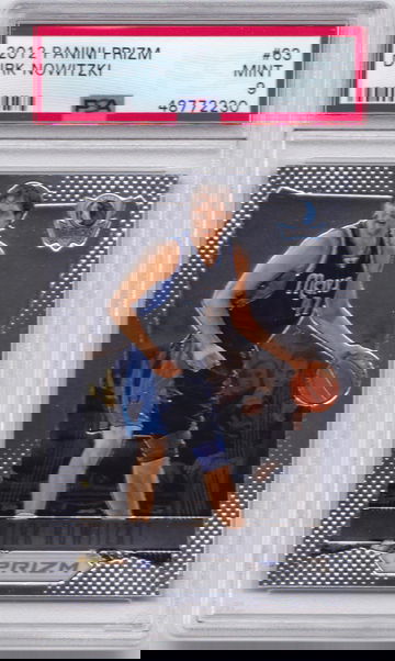 Dirk Nowitzki 2012 Prizm PSA 9