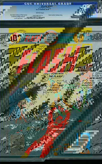 FLASH #241, CGC 8.5 VF+