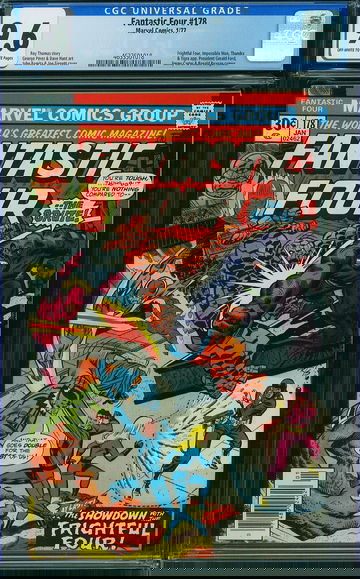 FANTASTIC FOUR #178, CGC 9.6 NM+