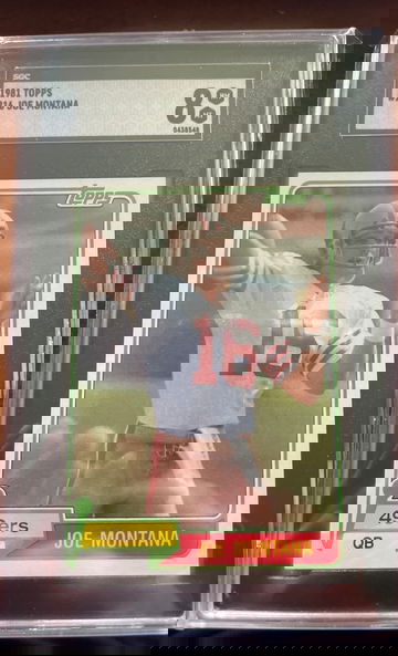 1981 Topps Joe Montana RC