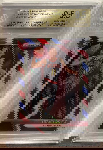 2018 Panini Prizm RWB Trae Young