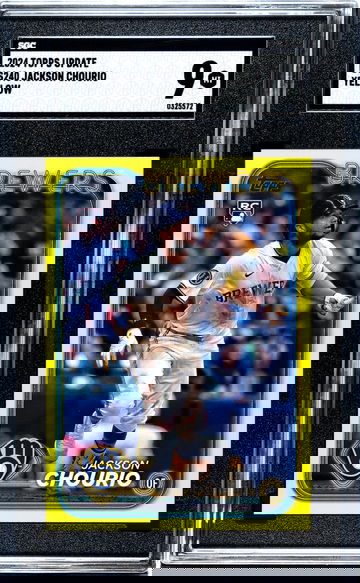 2024 Topps Update #US240 Jackson Chourio SGC 9