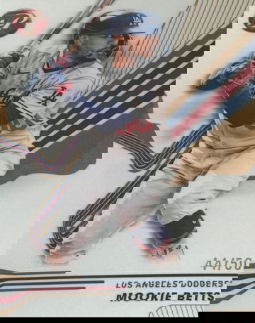 2024 Topps Pristine GOLD Mookie Betts Dodgers #135 /50