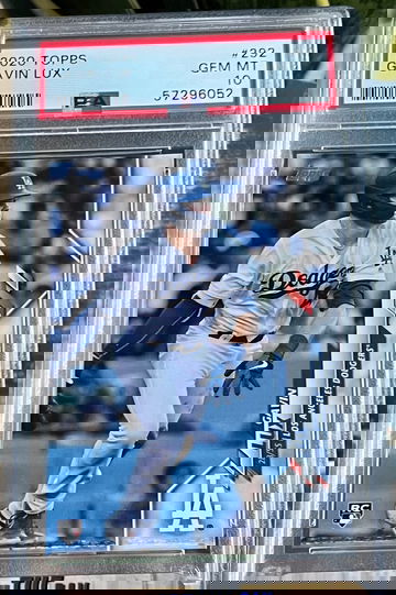 2020 TOPPS GAVIN LUX #292 RC Rookie Card PSA 10 GEM MINT Los Angeles DODGERS 🔥. 