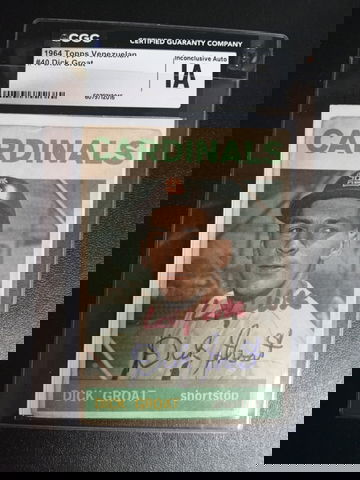 1964 Venezuela Topps #40 dick groat