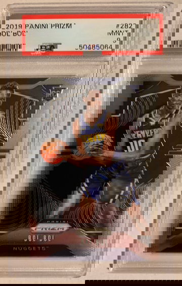 2019 Panini Prizm Bol Bol #282 RC ROOKIE PSA 9 Mint