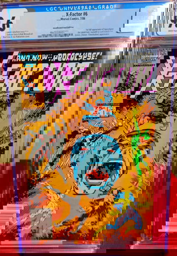 X-Factor #6 - Newsstand - 1st Full Appearance of Apocalypse