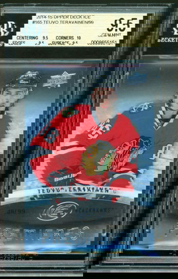 2014-15 Upper Deck Ice #165 Teuvo Teravainen /99 BGS 9.5 Gem-Mint