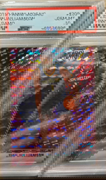 Zion #209 PSA 10 Mosaic Pink Camo