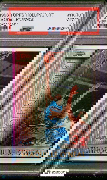 1996 Topps Holding Court Shaquille O'Neal #HC10 PSA 9