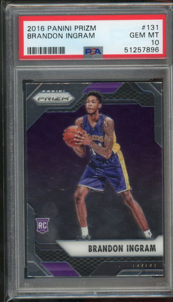 2016 Prizm Brandon Ingram PSA 10 