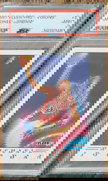 1991 Fleer Pro-Visions Michael Jordan #2 PSA 9