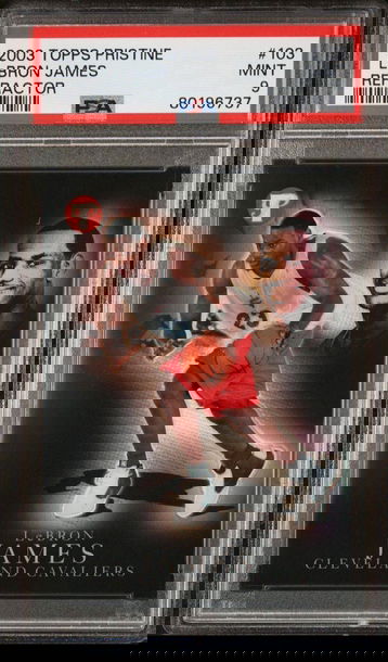 2003 Topps Pristine Lebron James Refractor /149 #103 PSA 9