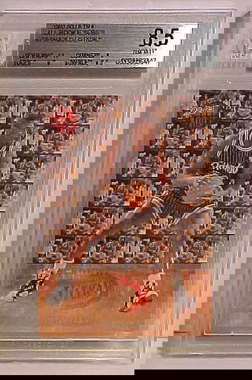 1992-93 ULTRA ALL ROOKIE SERIES #7 SHAQUILLE O'NEAL ROOKIE BGS 8.5 NM-MT+