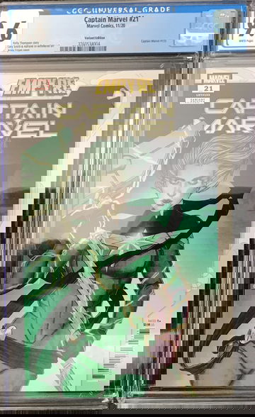 Captain Marvel #21 Frison Empyre Variant Edition CGC 9.6