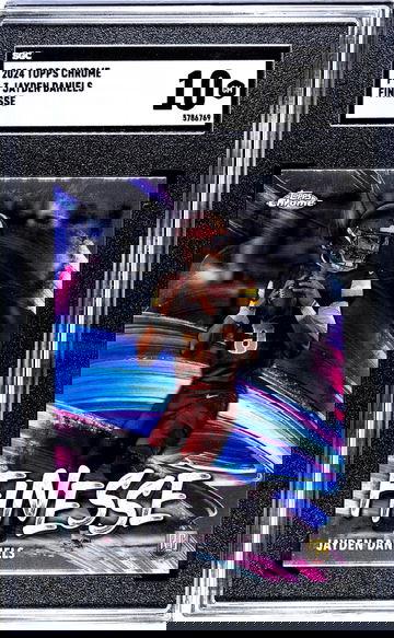 2024 Topps Chrome #F-3 Jayden Daniels Finesse SGC 10