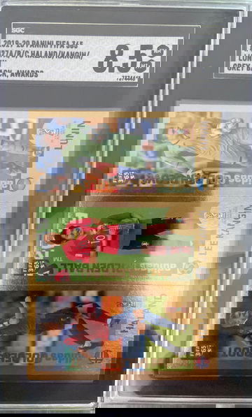 2019 ROOKIE Erling Haaland gold foil FIFA 365