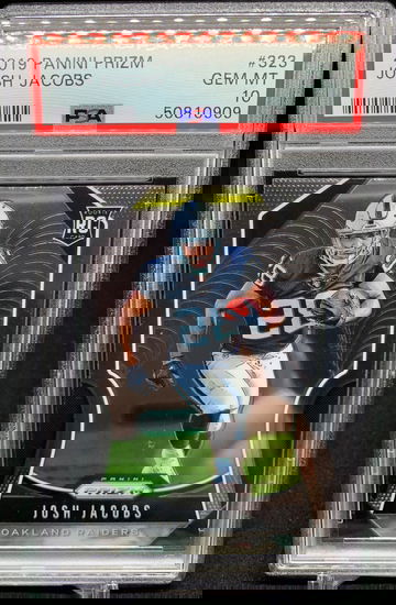 2019 Panini Prizm Josh Jacobs - PSA 10