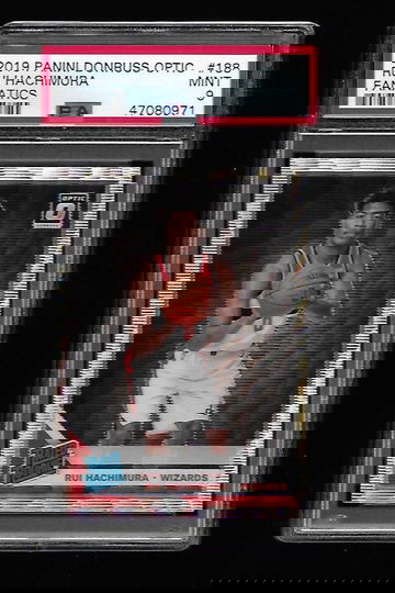 2019 Donruss Optic Fanatics Rui Hachimura PSA 9