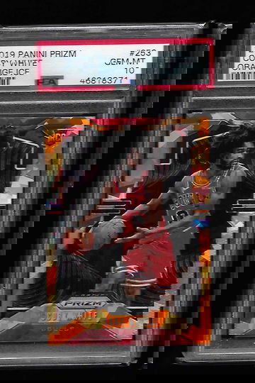 2019 Panini Prizm Coby White Orange Ice