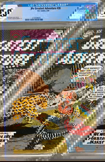 My Greatest Adventure #28 (1959) CGC 9.0 -- 2nd highest graded copy; Jack Kirby