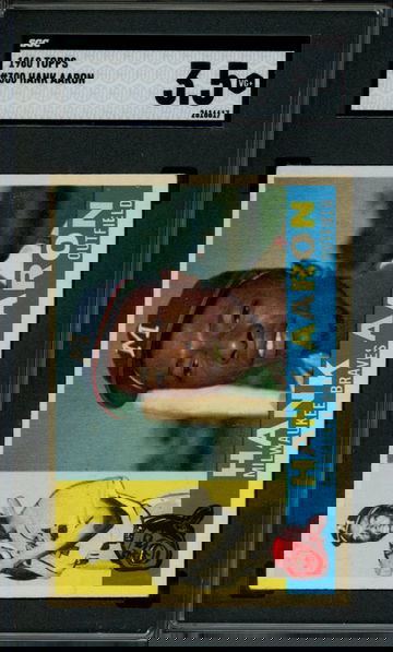 1960 Topps Hank Aaron #300 SGC VG+ 3.5