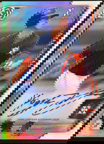 2015 Bowman Chrome Kyle Tucker Refractor auto autograph