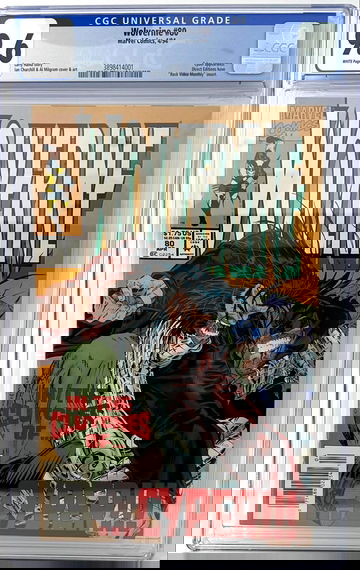 Wolverine (1994) 80 Newsstand CGC 9.6 3898414001