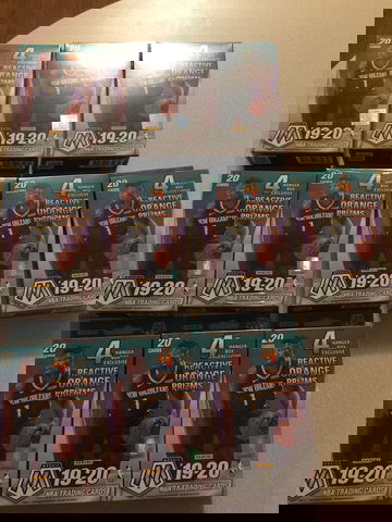 2019-20 mosaic basketball Walmart hanger (10) box lot