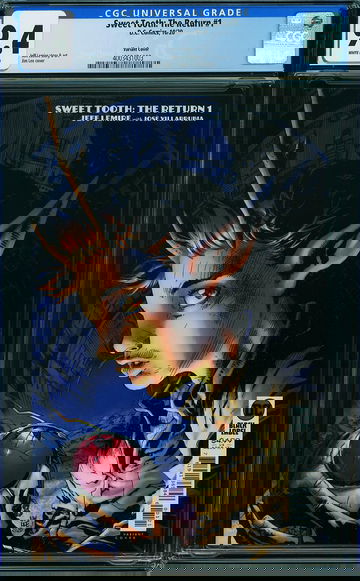 SWEET TOOTH: THE RETURN #1, CGC 9.4 NM -- VARIANT COVER