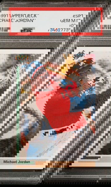 1991 Upper Deck Michael Jordan SP1 PSA 10