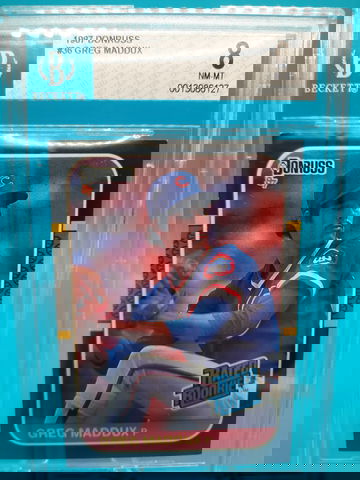 1987 Greg Maddux #36 BGS 8