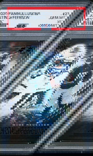 2020 Panini Illusions Justin Jefferson #22 PSA 10