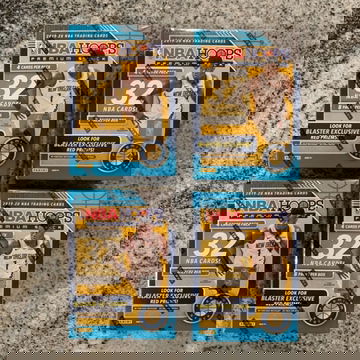 2019-20 Panini NBA Hoops Premium Stock Blaster Box Lot of 4