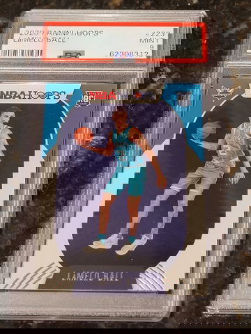 2020 Hoops #223 LaMelo Ball RC Hornets PSA 9 MINT