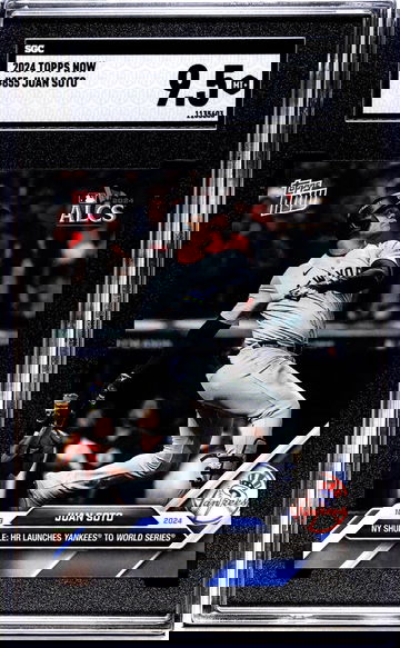 2024 Topps Now Juan Soto #855 SGC 9.5