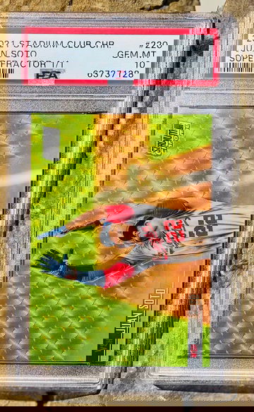 Juan Soto Superfractor Refractor 1/1 Non Auto