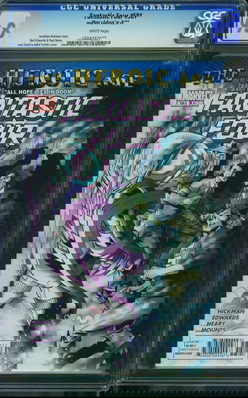 FANTASTIC FOUR #581, CGC 9.8 NM/MT