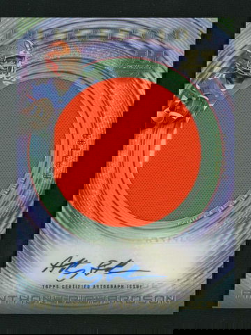 2022/23 Bowman U Inception Jumbo Relic Anthony Richardson #IAJR-AR Auto /99