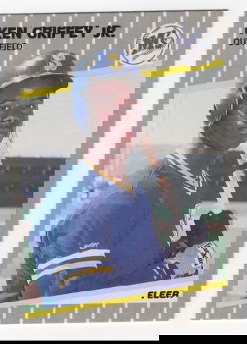 1989 FLEER KEN GRIFFEY JR ROOKIE # 548